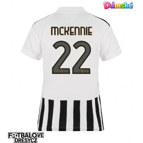 Juventus Weston McKennie #22 Dámské Domácí Dres 2026-27 Krátký Rukáv Juventus Weston McKennie #22 Dámské Domácí Dres 2026-27 Krátký Rukáv